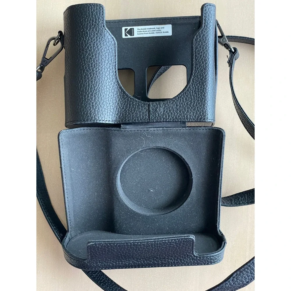 Kodak Mini Shot 3 Era MS300 Camera Case Black Crossbody Shoulder Strap